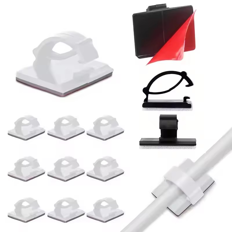 Car Cable Organizer - Pengikat Kabel Pengisi Daya Mobil, Klip