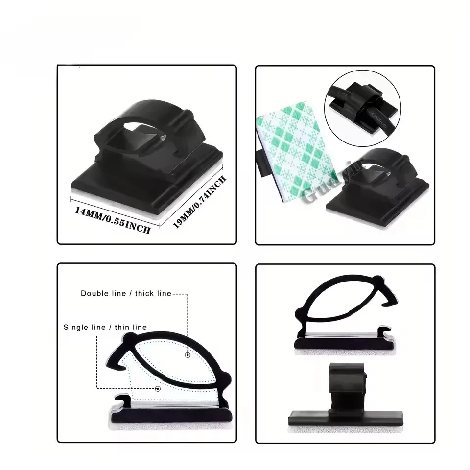 Pengikat Kabel Pengisi Daya Mo - Car Cable Organizer ulasan dan harga