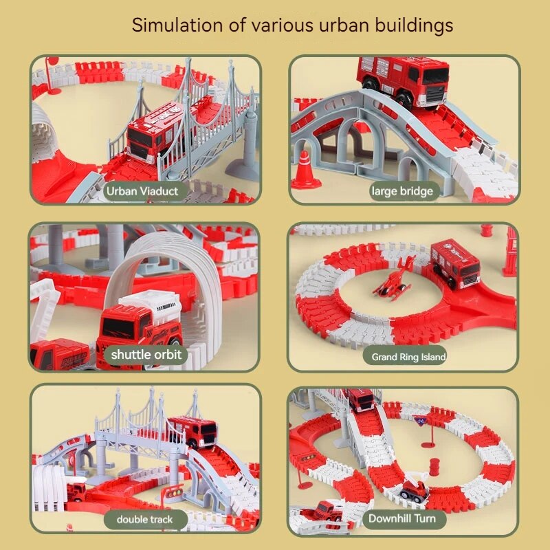 Set mobil miniatur, mainan Puz - Car Accessories For Boys ulasan dan harga