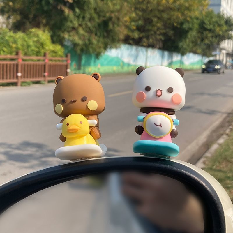 Yier Bubu Patung Ayunan Pegas  - Car Accessories Cute ulasan dan harga