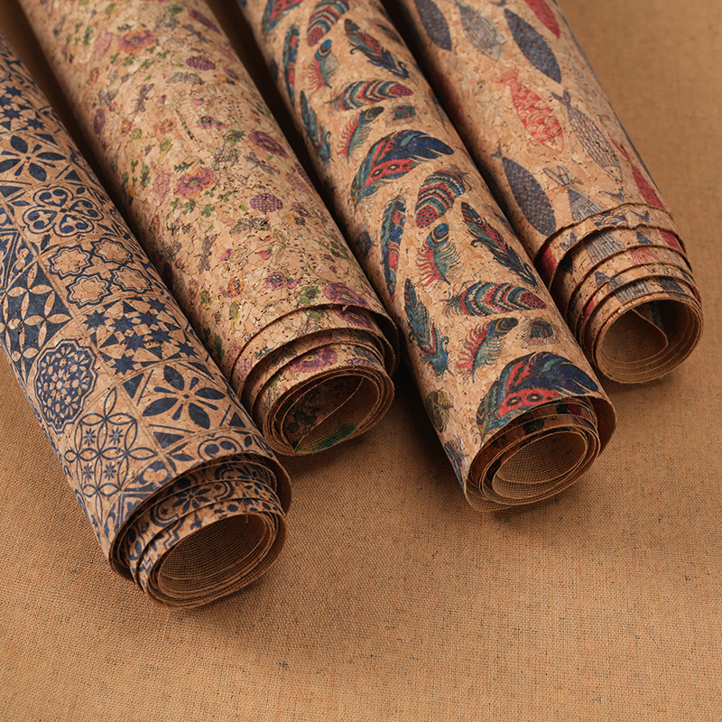 100x138cm kain kulit PU cetak  - Car Accessories Cork ulasan dan harga