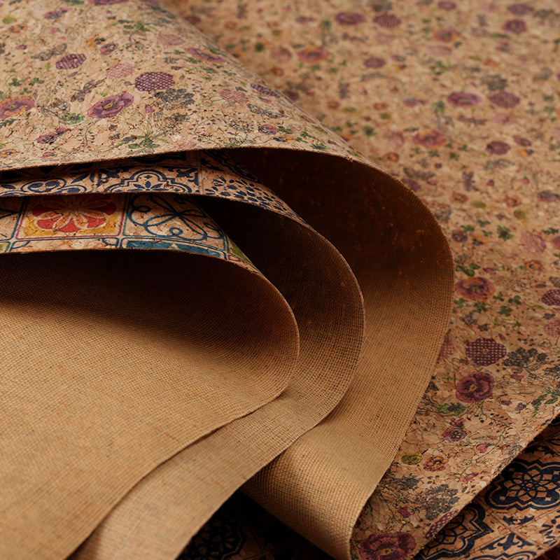 100x138cm kain kulit PU cetak  - Car Accessories Cork ulasan dan harga