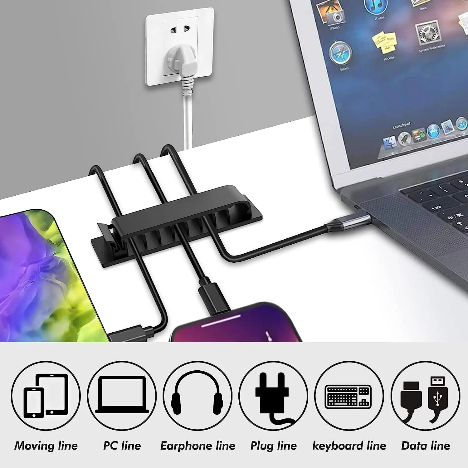 Pengatur Kabel Klip Kabel Berp - Car Cable Organizer ulasan dan harga
