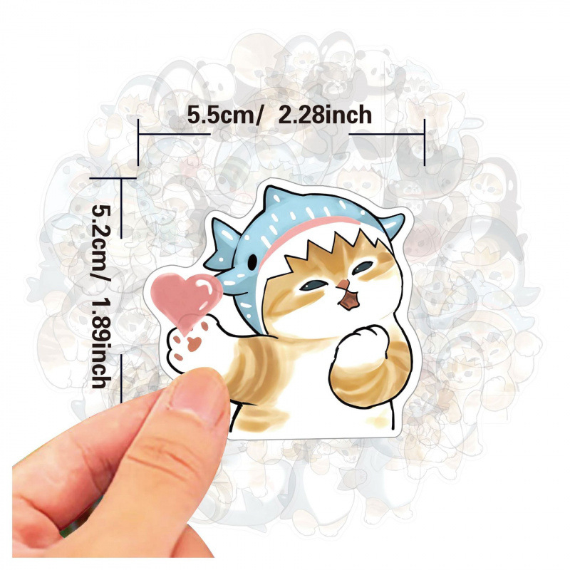 Stiker Lucu Mofusand untuk Dek - Car Accessories Cute ulasan dan harga