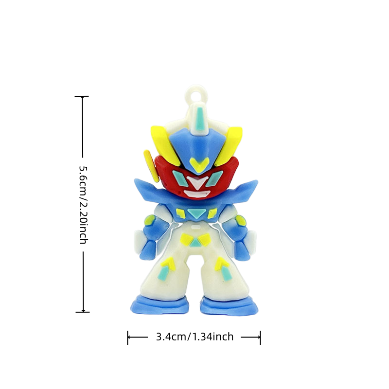 Gantungan Kunci Silikon Gundam - Car Accessories For Boys ulasan dan harga
