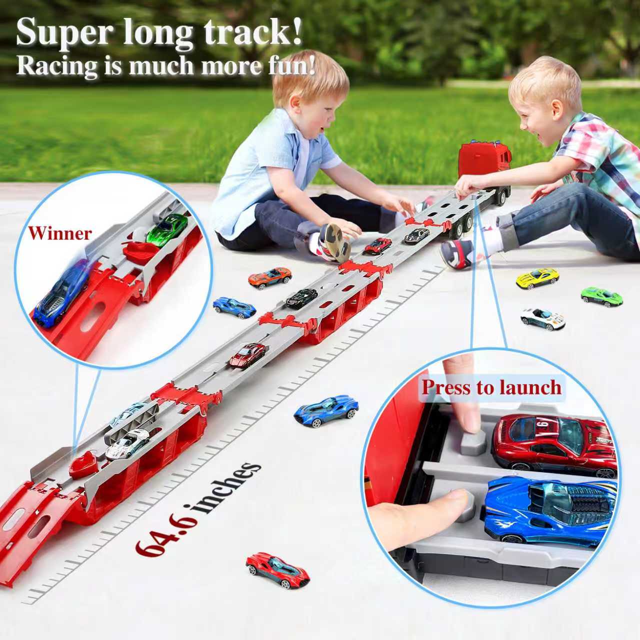 Set Mainan Truk Pengangkut Mob - Car Accessories For Boys ulasan dan harga