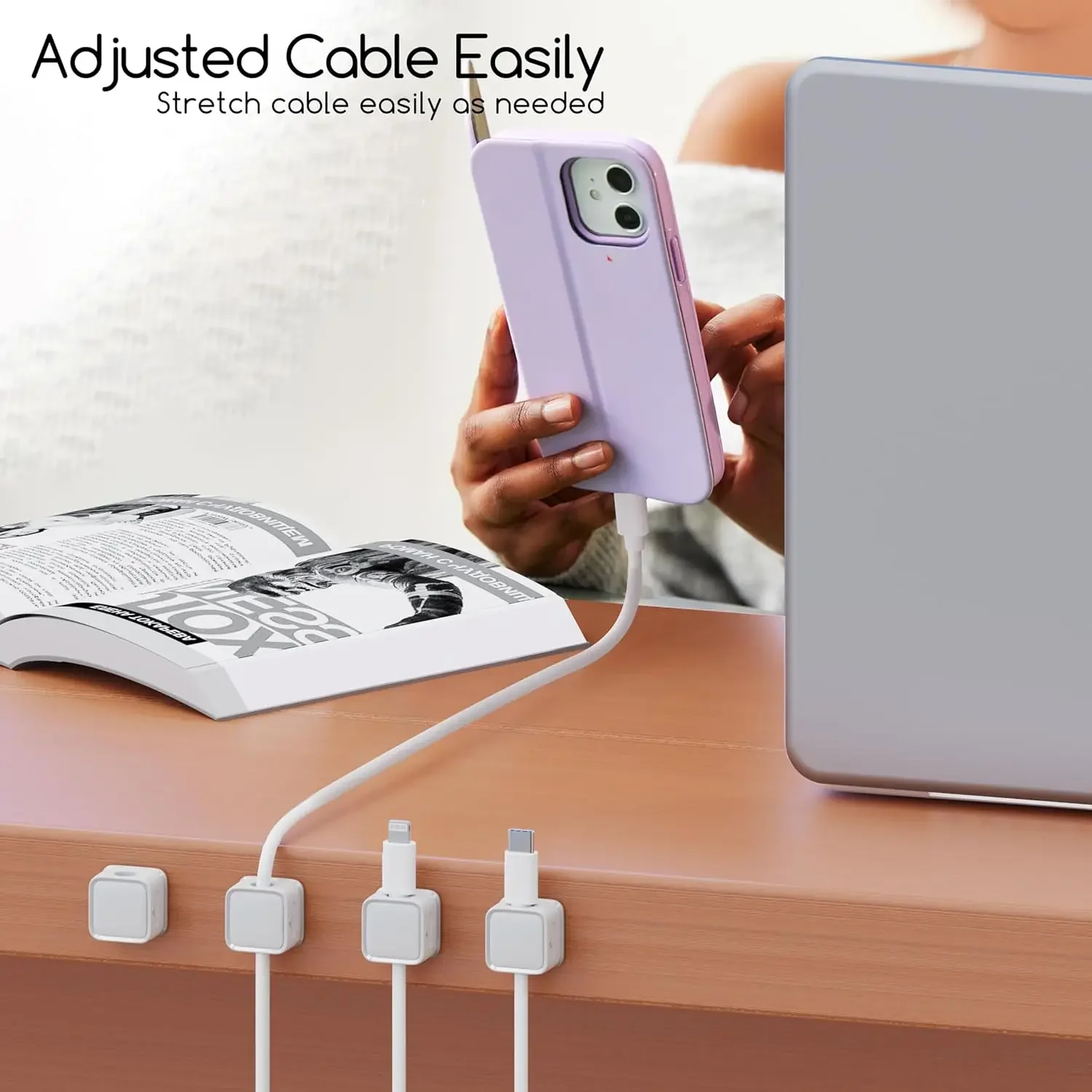 Penyangga Kabel Mini, Pengatur - Car Cable Organizer ulasan dan harga