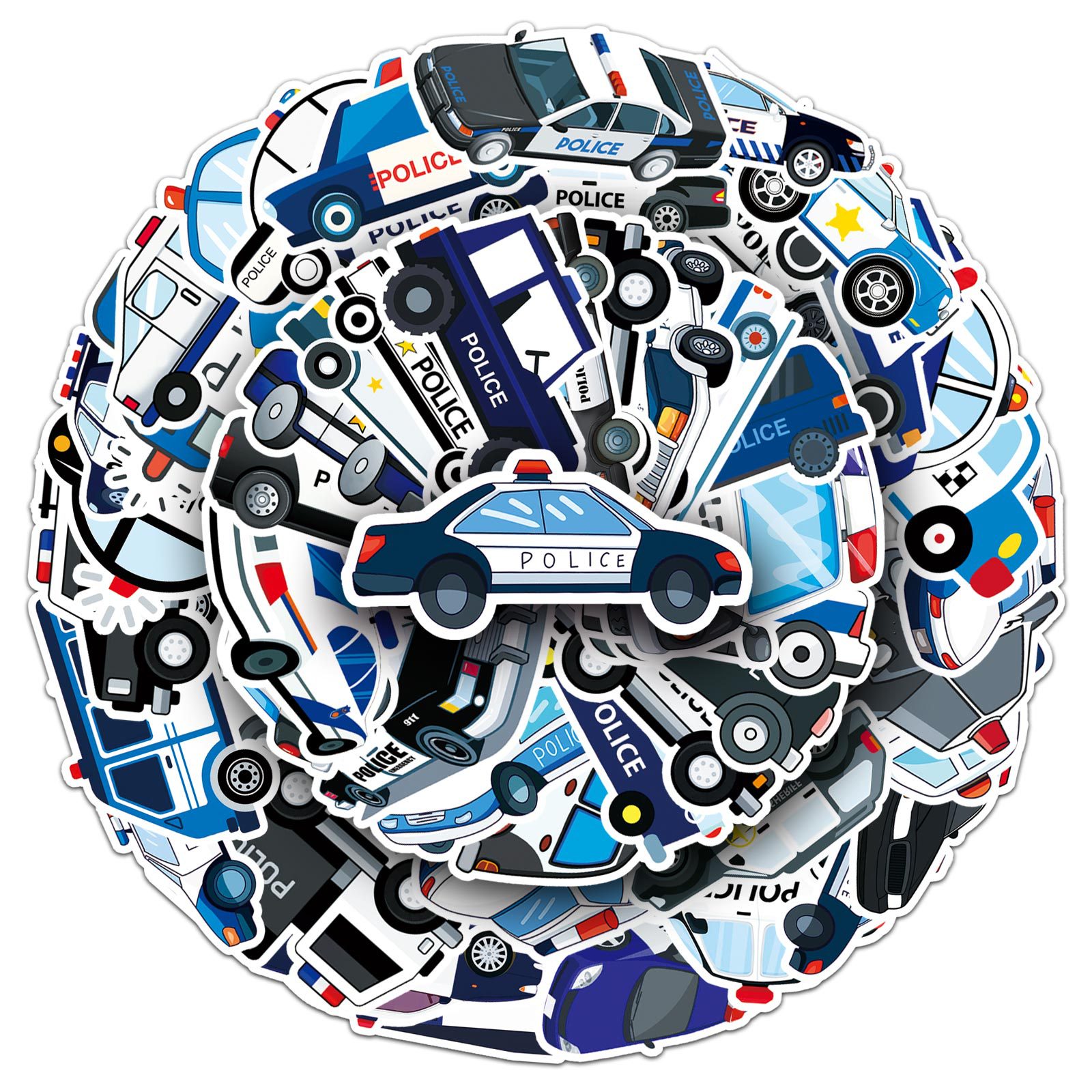 50 Buah Stiker Grafiti Tema Mo - Car Accessories For Boys ulasan dan harga