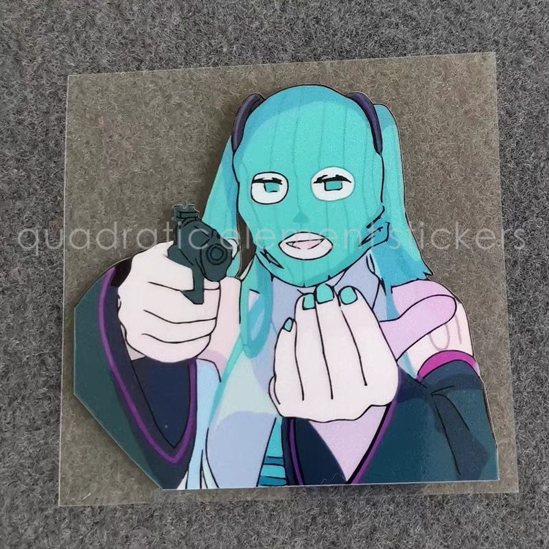 Stiker Sepeda Motor Miku Tahan - Car Accessories Girl ulasan dan harga