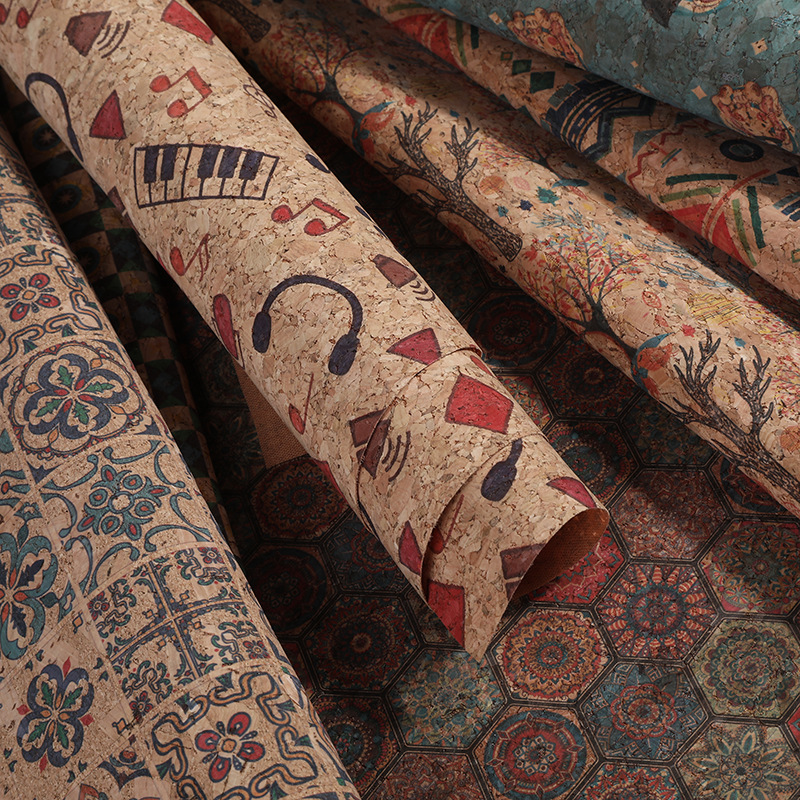 Kain Kulit PU Bermotif Gabus,  - Car Accessories Cork ulasan dan harga