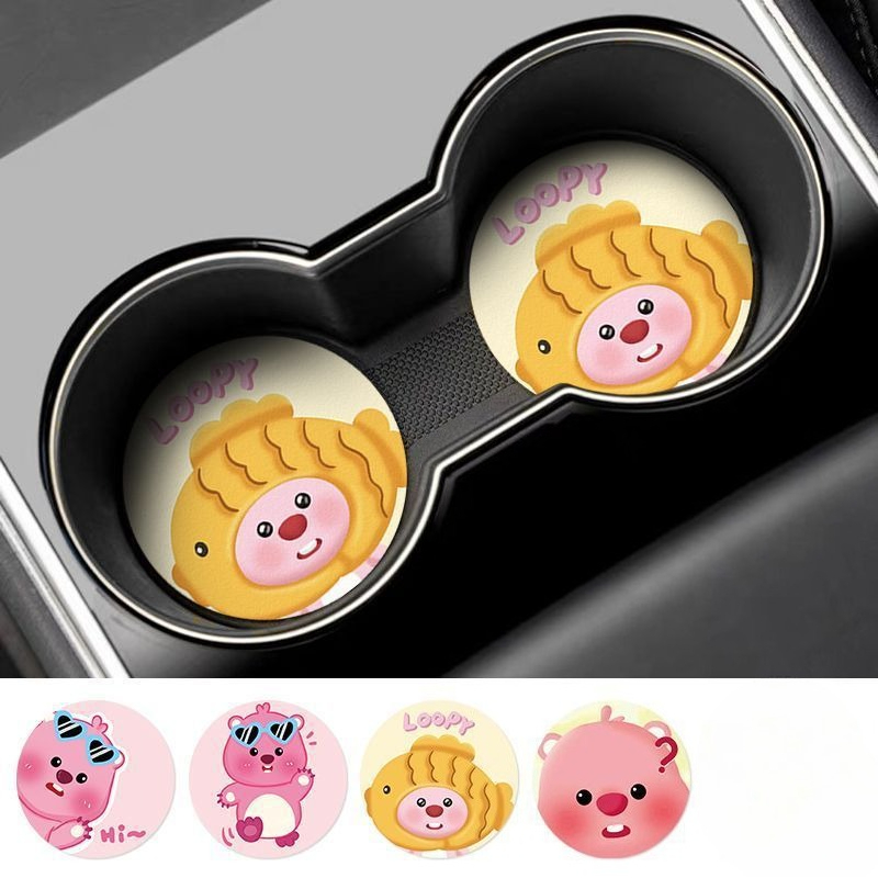 Alas Gelas Mobil Kartun Kreati - Car Accessories For Boys ulasan dan harga