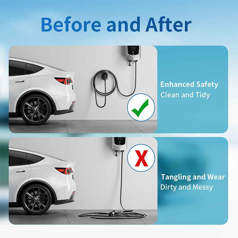 Penyangga Kabel Charger EV Unt - Car Cable Organizer ulasan dan harga
